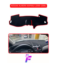 NİSSAN ALMERA KAPAKLI (2000-2006) Torpido Örtüsü Güneş ve Yansımaya Karşı Kalkan H57