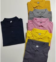 Firmalara Özel Logo Baskılı 10 Adet Polo Yaka Tişört (Lacivert)