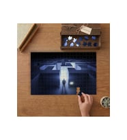 Labirent - Yol Tasarımı 240 parça Ahşap Puzzle Ahşap Kutuda MP03091
