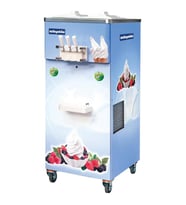 Öztiryakiler 3 Kollu Dondurma Makinesi, Pompalı, 2x11 Lt