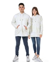 Vishenka Unisex Batik Baskılı 3 İplik Oversize Kapüşonlu Kanguru Cepli Batik Sweatshirt