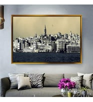 Altın Çerçeveli dekoratif tablo a70 (Gold)