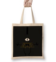 Gravity Falls Bill Cipher 01 Bez Çanta Uzun Saplı
