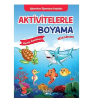 Aktivitelerle Boyama Kitabım - Deniz Canlıları