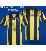 KİŞİYE ÖZEL İSİMLİ FORMA İSİM VE NUMARA YAZILIR (Lacivert)