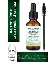 Kaş, Kirpik ve Sakal Bakım Serumu, 30ml ve fırça
