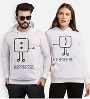 Tshirthane Mutluluk Benim Yanımda Sevgili Kombinleri Kapüşonlu Kombini (Tek Ürün Fiyatıdır.)