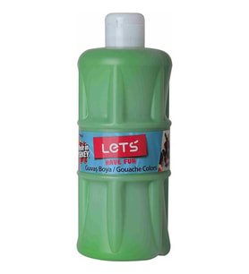 Lets Guaj Boya 500 ML Plastik Yeşil L-5107