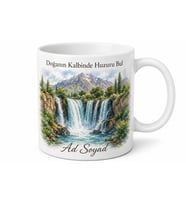 Muradiye Şelalesi Van Hatırası Hediye Kupa Bardak Doğa Temalı Özel Tasarım