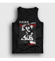 Presmono Unisex Siyah Toji Fushiguro Anime Jujutsu Kaisen Atlet 425150tt