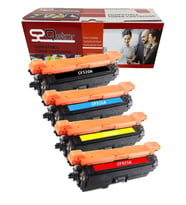 HP 652A CF320A SET MUADİL TONER 4 RENK M651dn M680dn CZ248A CZ249A CZ250A CZ250A CZ256A CZ257A