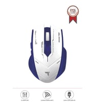 Torima TM-20 Beyaz-Mavi Çift Modlu Kablosuz Oyuncu Mouse Fare