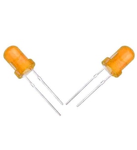 Halmet Mantar Led 4.8mm Turuncu