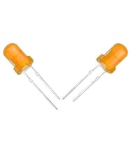 Halmet Mantar Led 4.8mm Turuncu