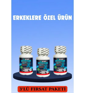Dr. Prost Erkeklere Özel Destekleyici 30 Caps x 3 Adet