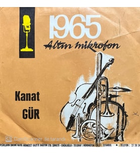 Kanat Gür İçimdesin 1965 Altın Mikrofon 45lik plak (Karışık)