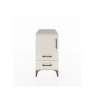 Kronos Komodin 2 Raflı 2 Çekmeceli Tek Kapaklı 44x59x80 Aytaşı-Aytaşı