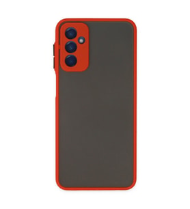Samsung Galaxy M13 Kılıf Montreal Silikon Kapak - Kırmızı