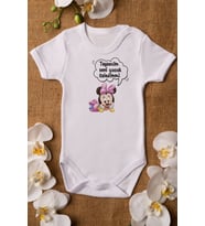 Minnie Mouse Teyze Seni Çok Özledim Organik