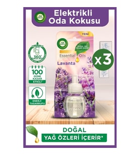 Air Wick Elektrikli Oda Kokusu Yedek Şişe Lavanta x 3