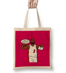 Dwayne Wade This Is My House Bez Çanta Uzun Saplı