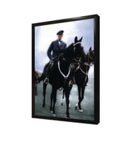 Atatürk At Üstünde Çerçeveli Mdf Tablo