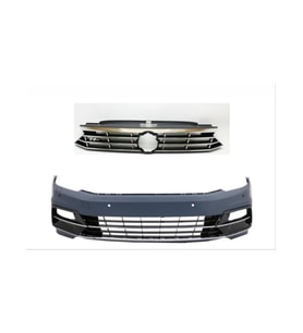 VW PASSAT B8 2015-2019 R LİNE ÖN PANJUR ÖN TAMPON