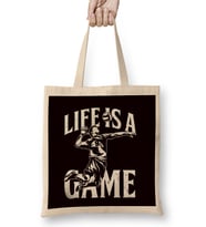 Life Live In Full Bloom Flowers Gardener Gardening Garden Bez Çanta Uzun Saplı