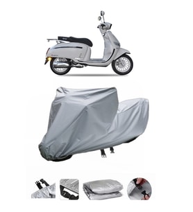 Yuki Mojito 125  Gri Motosiklet Brandası ARKA ÇANTA UYUMLU DEĞİLDİR