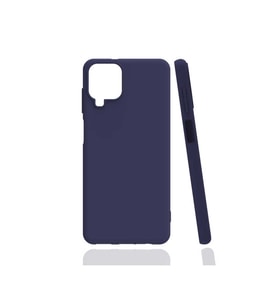 Samsung Galaxy M12 Uyumlu Kılıf Zore Biye Silikon (Lacivert)