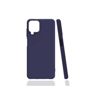 Samsung Galaxy M12 Uyumlu Kılıf Zore Biye Silikon (Lacivert)