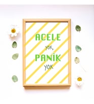 Ezgoola / Yazı Posterleri Koleksiyonu / Renkli Tasarım Poster / İşyeri Tablo / İşyeri Hediye / Ev Hediye / Ev Dekoru / Poster / Özel Tasarım Hediye / Yılbaşı hediye (Ahşap)