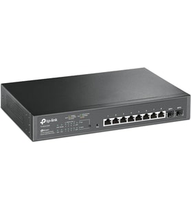 Tp-Link Tl-Sg2210Mp, Jetstream 10-Port Gigabit Smart Switch With 8-Port Poe+