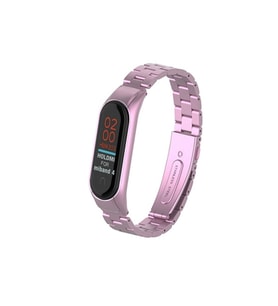 Mi Band 4 Metal Baklalı Kordon -