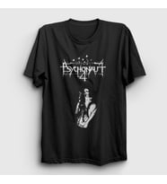 Presmono Unisex Siyah David Graf Psychonaut 4 T-Shirt 452103tt