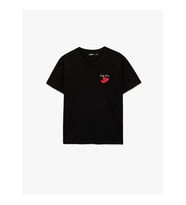 Koton Kalpli Siyah Kadın T-Shirt 6SAK50092EK