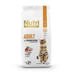 Nutri Feline 2Kg Yetişkin Tavuk Etli Adult Kedi Maması