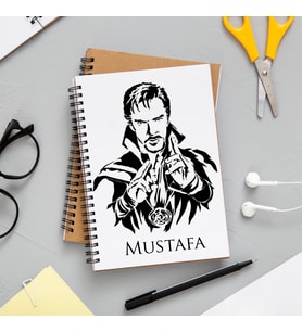 Doctor Strange Marvel Defteri Kişiye Özel