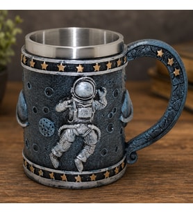 3D Astronot Tasarımlı Kupa Bardak