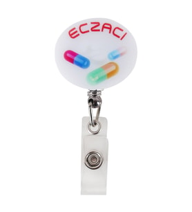 Eczacı Temalı Yoyo Yaka Kartlığı