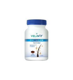 Velavit Phytoglow Hair & Nail 120 Soft Gel Capsules