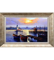 GÜMÜŞ ÇERÇEVELİ TABLO N1281