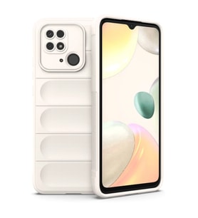 Newface Xiaomi Redmi 10C Kılıf Optimum Silikon - Krem