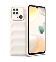 Newface Xiaomi Redmi 10C Kılıf Optimum Silikon - Krem