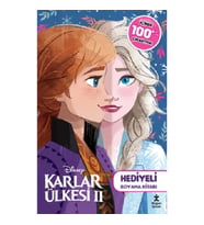 Disney Karlar Ülkesi 2 100 Çıkartma Hediyeli Boyama Kitabı