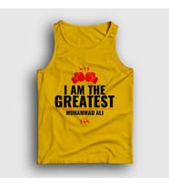 Presmono Unisex Sarı Greatest Muhammed Ali Atlet 230280tt (Sarı)