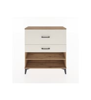 Arges Şifonyer Tek Raflı 2 Çekmeceli 88x30x96 Çam-Aytaşı