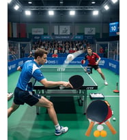 Masa Tenisi Oyun Seti 2 Raket 3 Top Evde Spor Eğlence