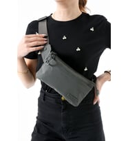 Çok Cepli Bel Çantası Unisex Gri (Model: 571-13-9R)