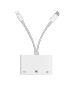 ZR814 Lightning Type-C Ethernet Camera Adaptör